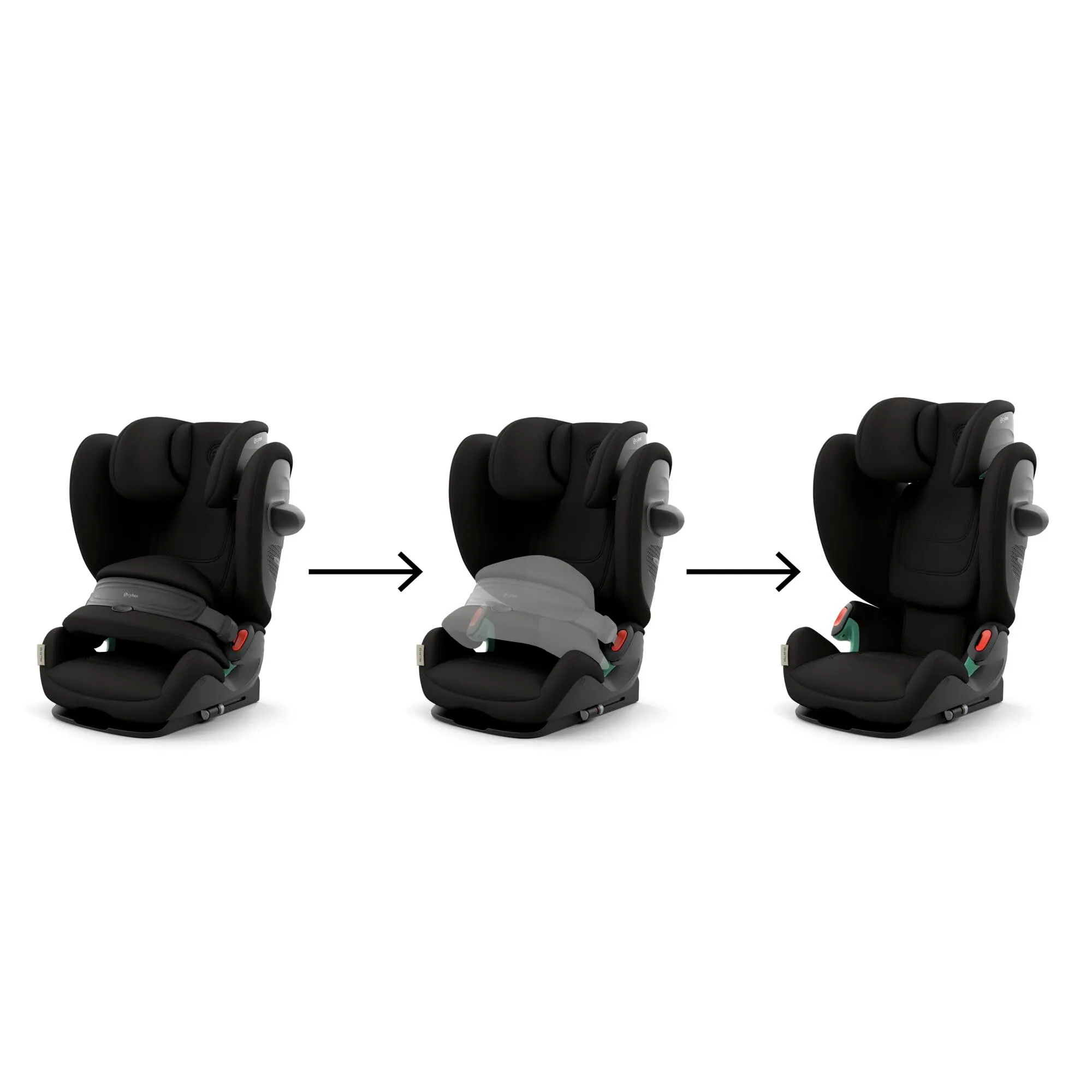 CYBEX Gold Seggiolino Auto Pallas G3 i-Size, 9-50 kg, Magic Black - immagine 4