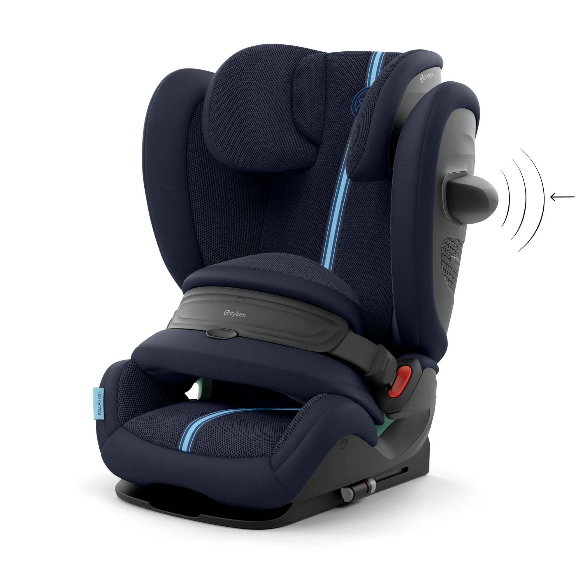 CYBEX Gold Seggiolino Auto Pallas G3 i-Size Plus, Ocean Blue - immagine 4
