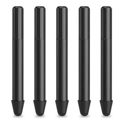 Ricambio penna touchscreen STYLUS 5 pezzi Black N604 AC BK P PN - immagine 1