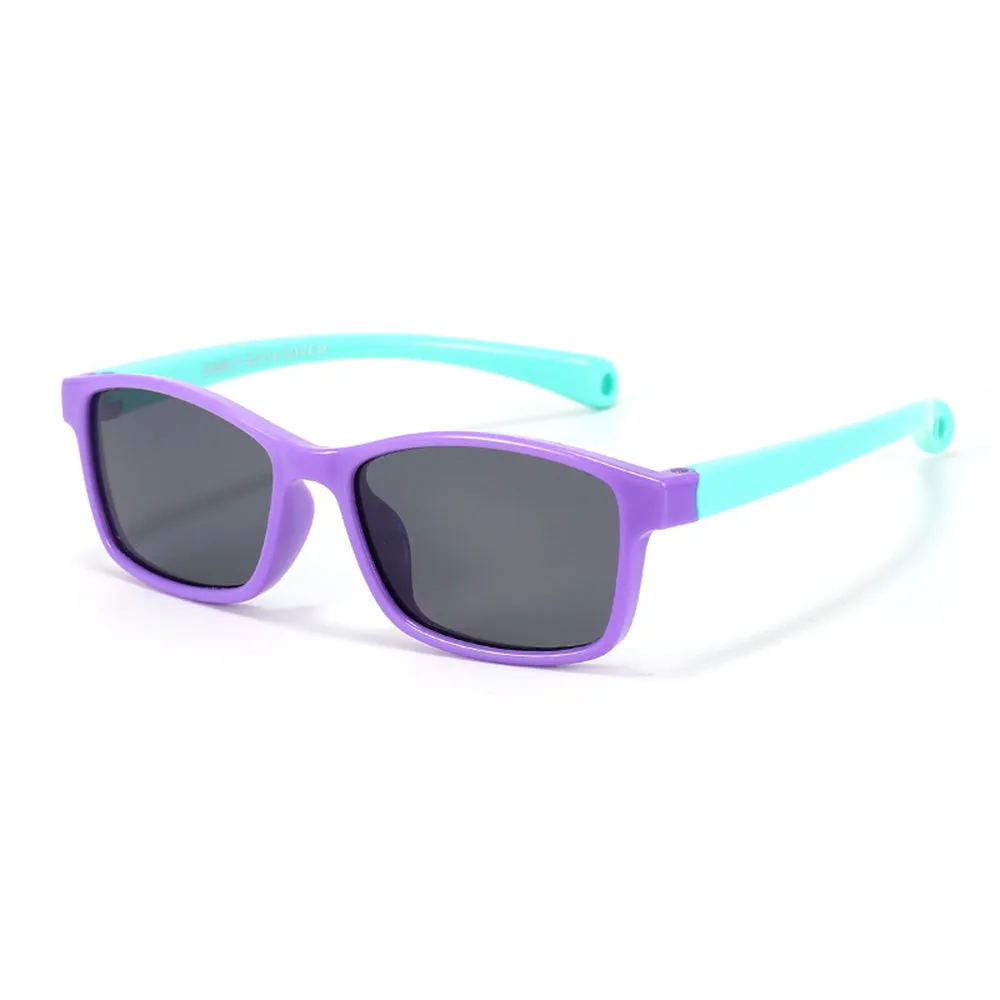 Occhiali da Sole per Neonati Techsuit 8260-C34, Polarizzati, Viola Turchese - immagine 1
