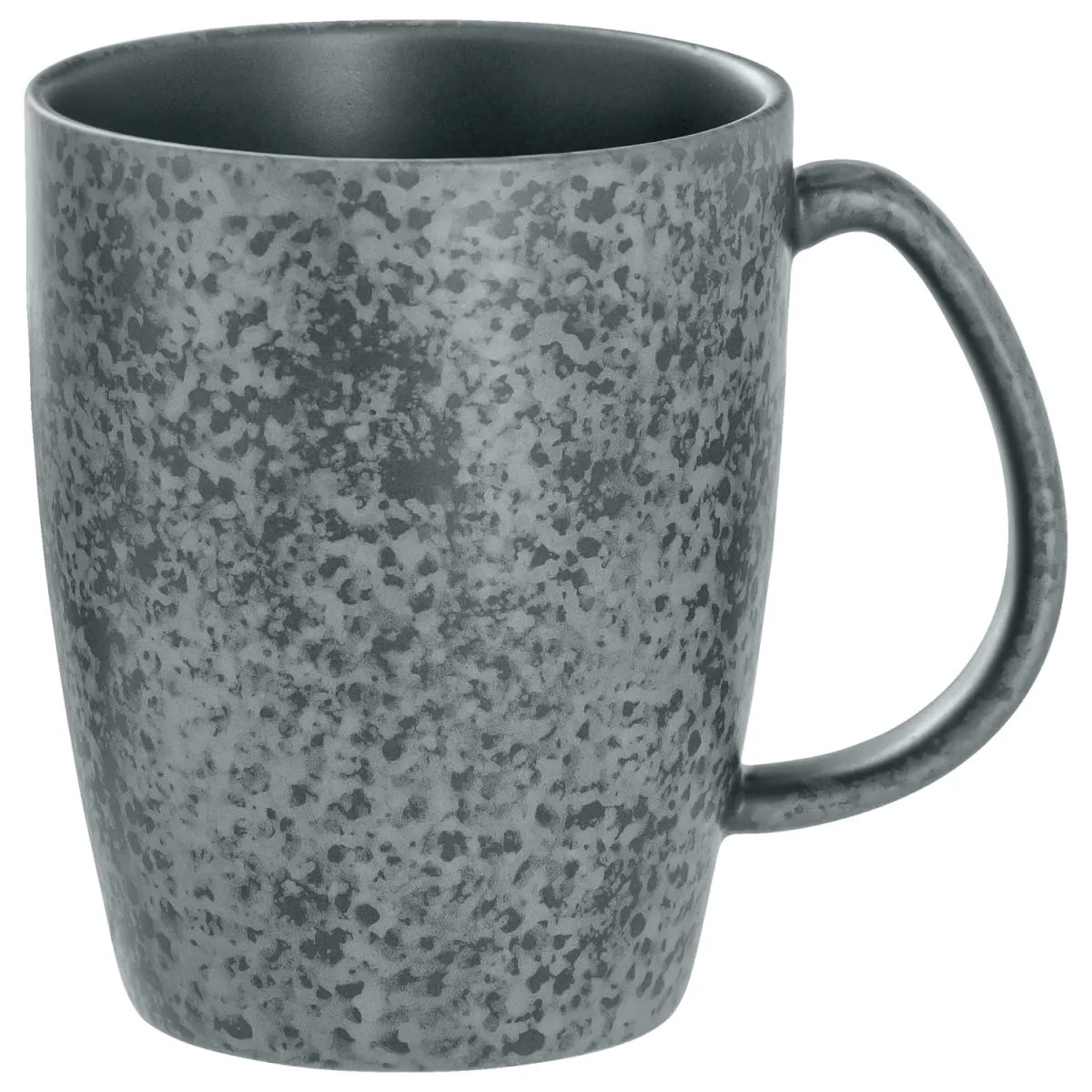 4x VEGA Tazza mug con manico Arona; 400 ml, 8.5x10.5 cm (ØxH); antracite; 4 pz. / Pacco - immagine 1