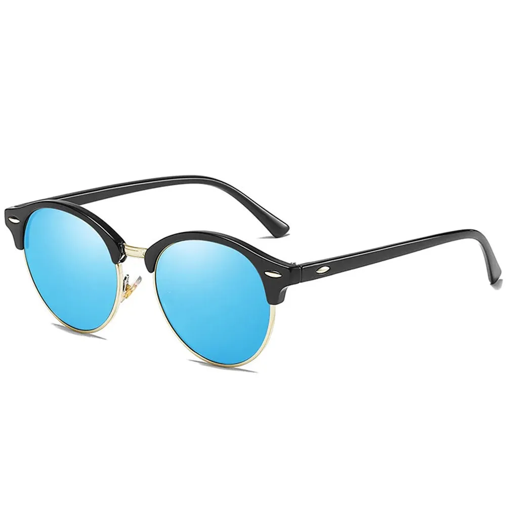 Occhiali da Sole Uomo Techsuit 66612, Polarizzati, Protezione UV, Oro Blu - immagine 1