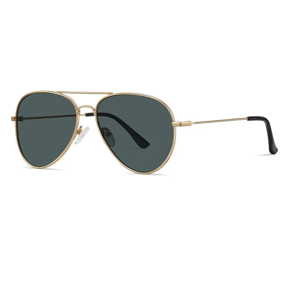 Occhiali da Sole Unisex Techsuit 3025, Protezione UV, Oro Verde - immagine 1