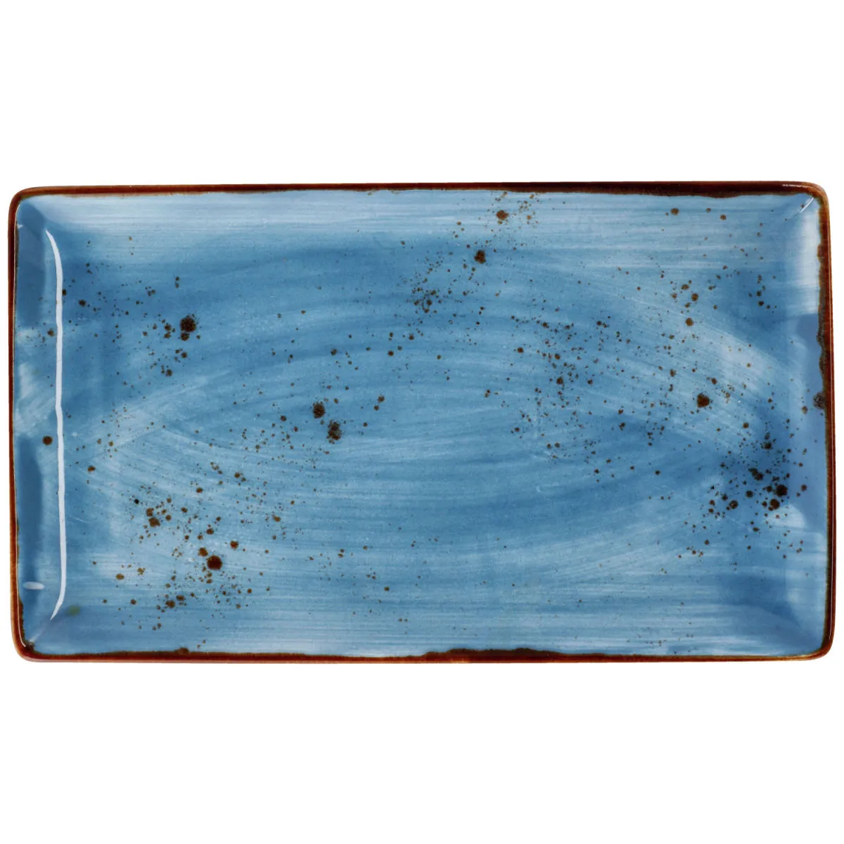 3x VEGA Piatto Nebro rettangolare; 33.5x19x2.1 cm (LxLxH); blu chiaro; 3 pz. / Pacco - immagine 1
