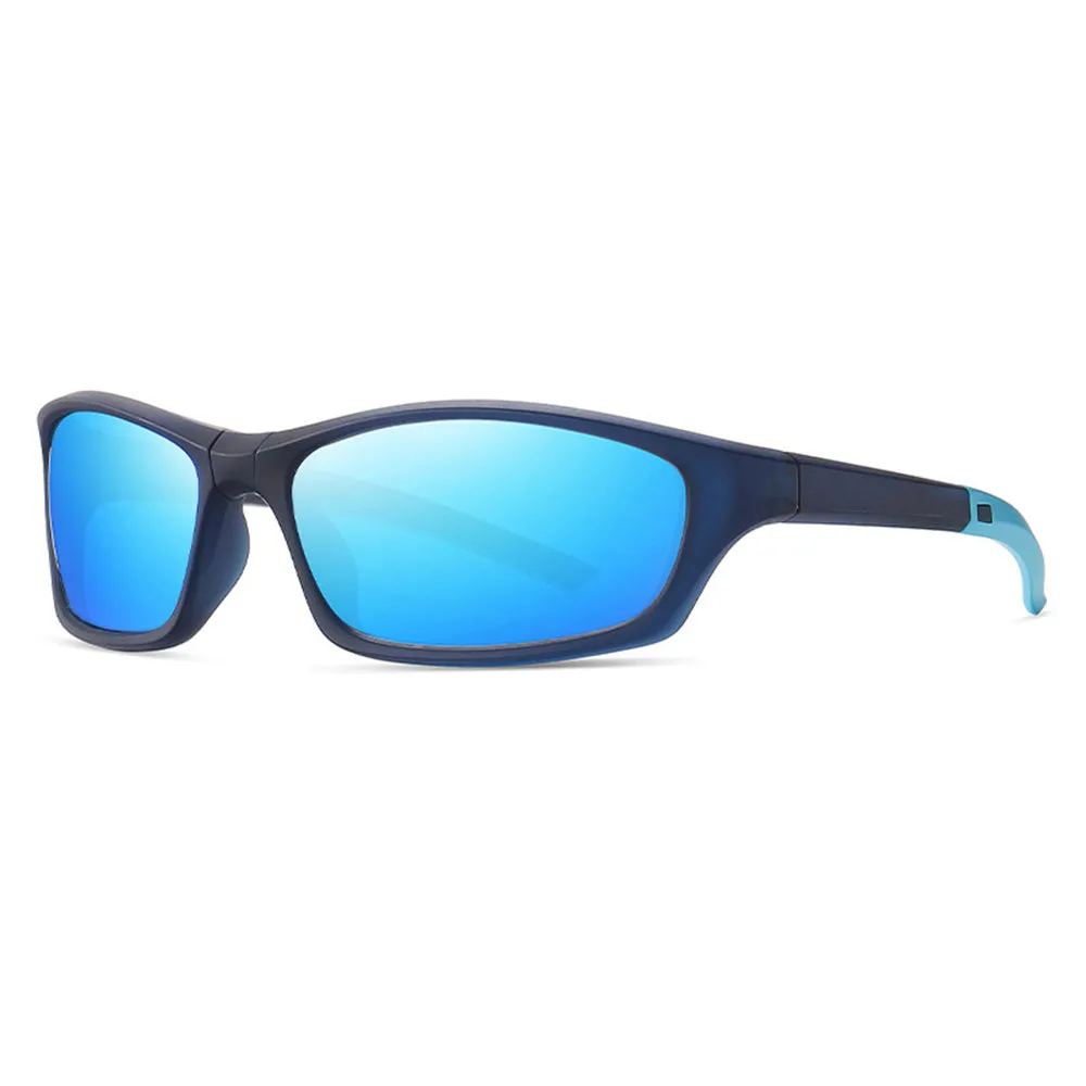 Occhiali da Ciclismo Unisex Techsuit 24101, Polarizzati, Blu - immagine 1
