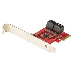 Scheda di espansione SATA Pci Express a 4 Porte 4P6G PCIE SATA CARD - immagine 1