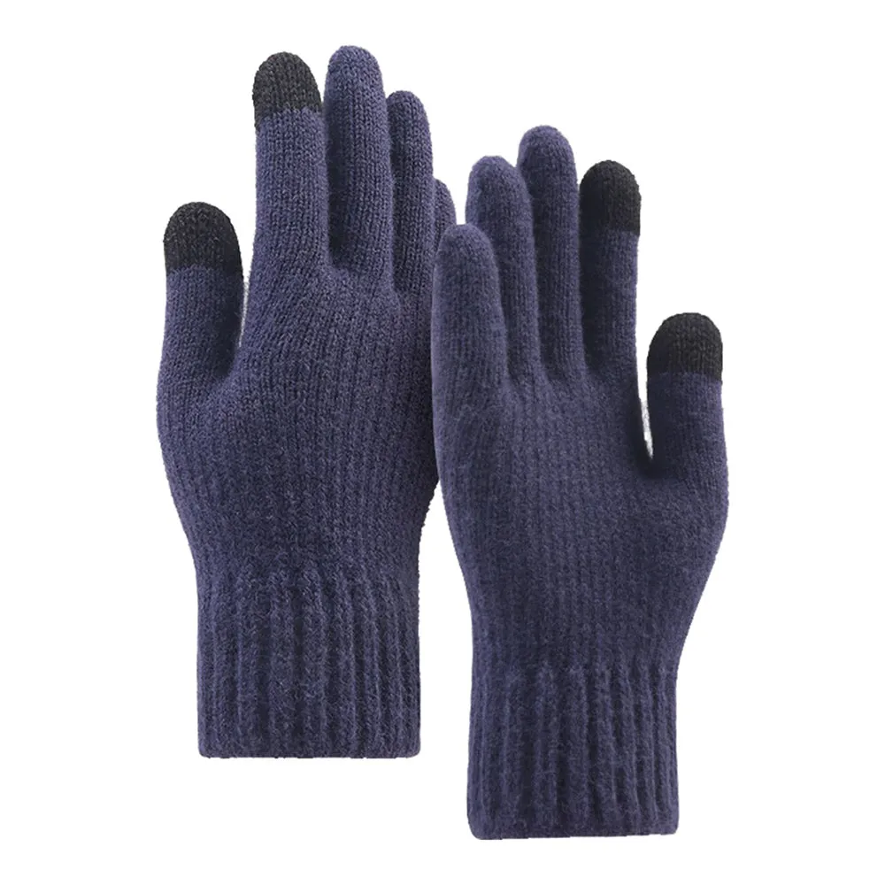 Guanti Invernali Touchscreen Unisex Techsuit ST0012, Taglia 22cm, Blu Navy - immagine 1