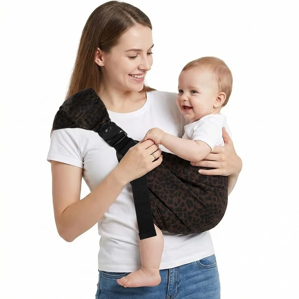 AYESY Marsupio Neonato 3-24 Mesi,Marsupio Neonato Regolabile con fibbia,Ergonomico,Marsupios Laterale,Facile da Indossare,Marsupios Bambino Fino a 20 Kg,Tripla protezione,per Dormire Viaggi - immagine 8