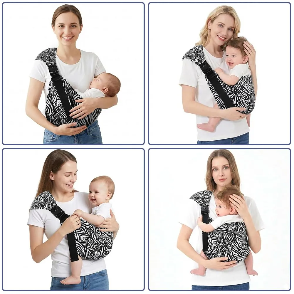 AYESY Marsupio Neonato 3-24 Mesi,Marsupio Neonato Regolabile con fibbia,Ergonomico,Marsupios Laterale,Facile da Indossare,Marsupios Bambino Fino a 20 Kg,Tripla protezione,per Dormire Viaggi - immagine 7