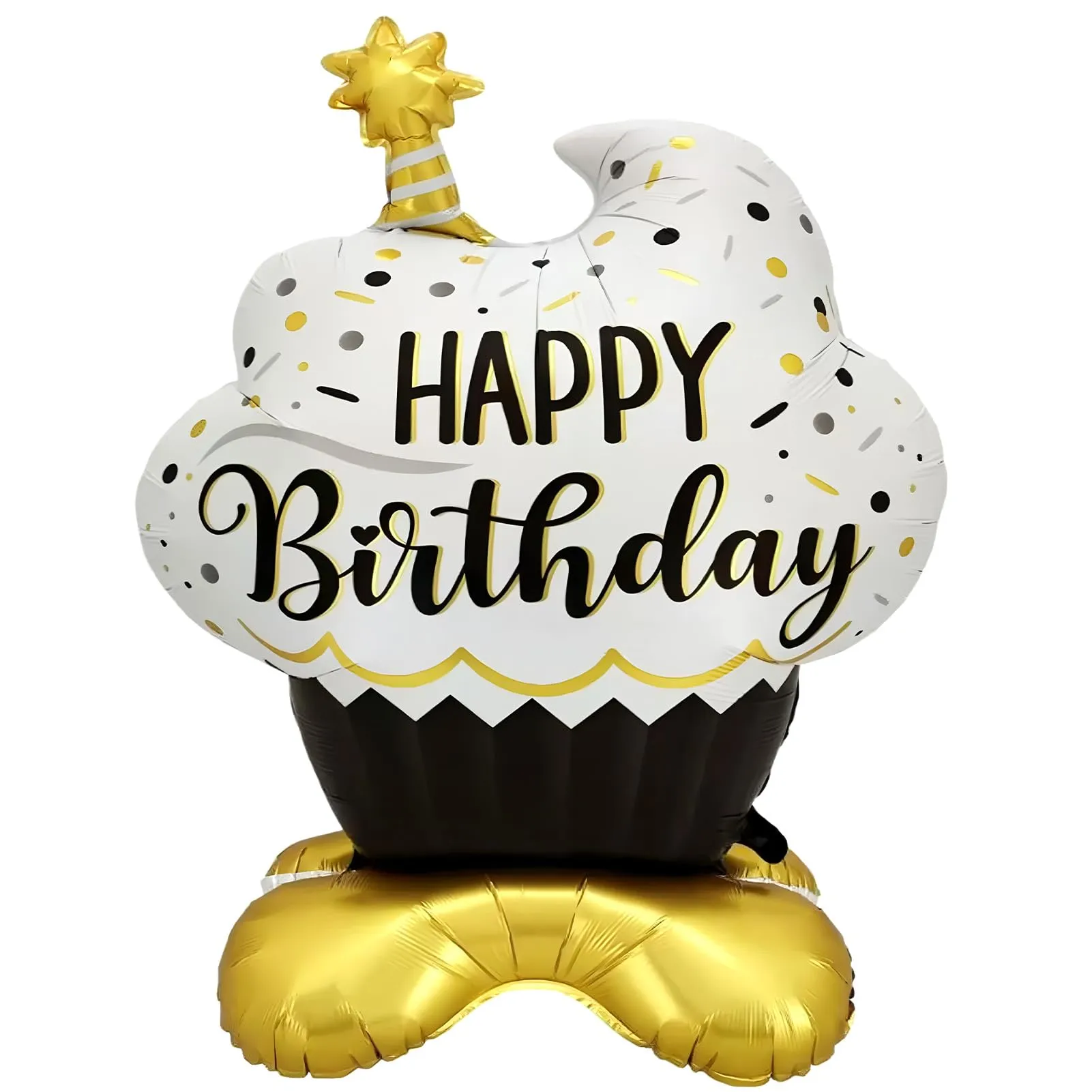 Palloncino in Pellicola Happy Birthday Torten XXL - immagine 1