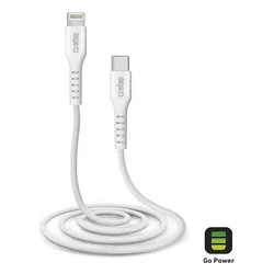 Cavo Lightning CHARGING DATA CABLE Certificato Apple Mfi Bianco 1m TECABLELIGTC1W - immagine 1