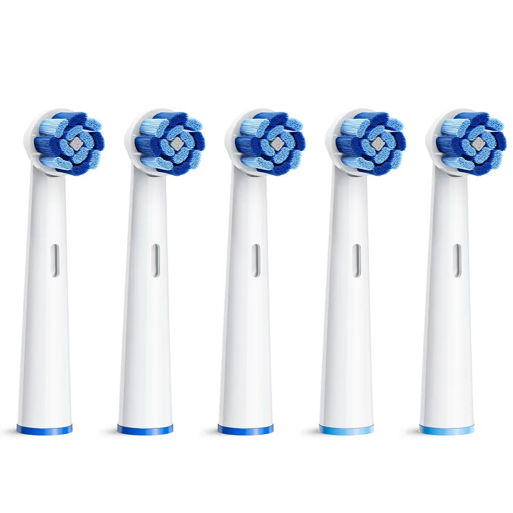 Testine di ricambio SDR2 per Spazzolino Elettrico Bitvae R2, Set da 5 pezzi, Bianco - immagine 1
