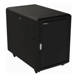 Armadio rack 15U per Server 19 a 4 Montanti Black RK1536BKF - immagine 1