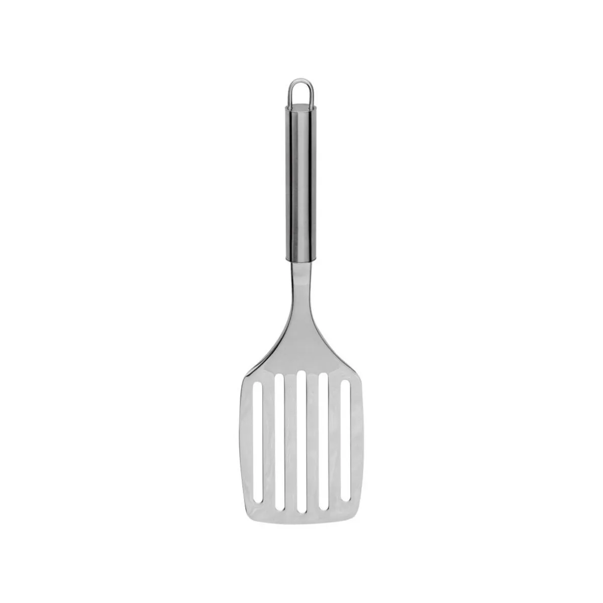 Stalgast Spatola con scanalatura, manico rotondo, lunghezza 32 cm; 32 cm (L); argento - immagine 1