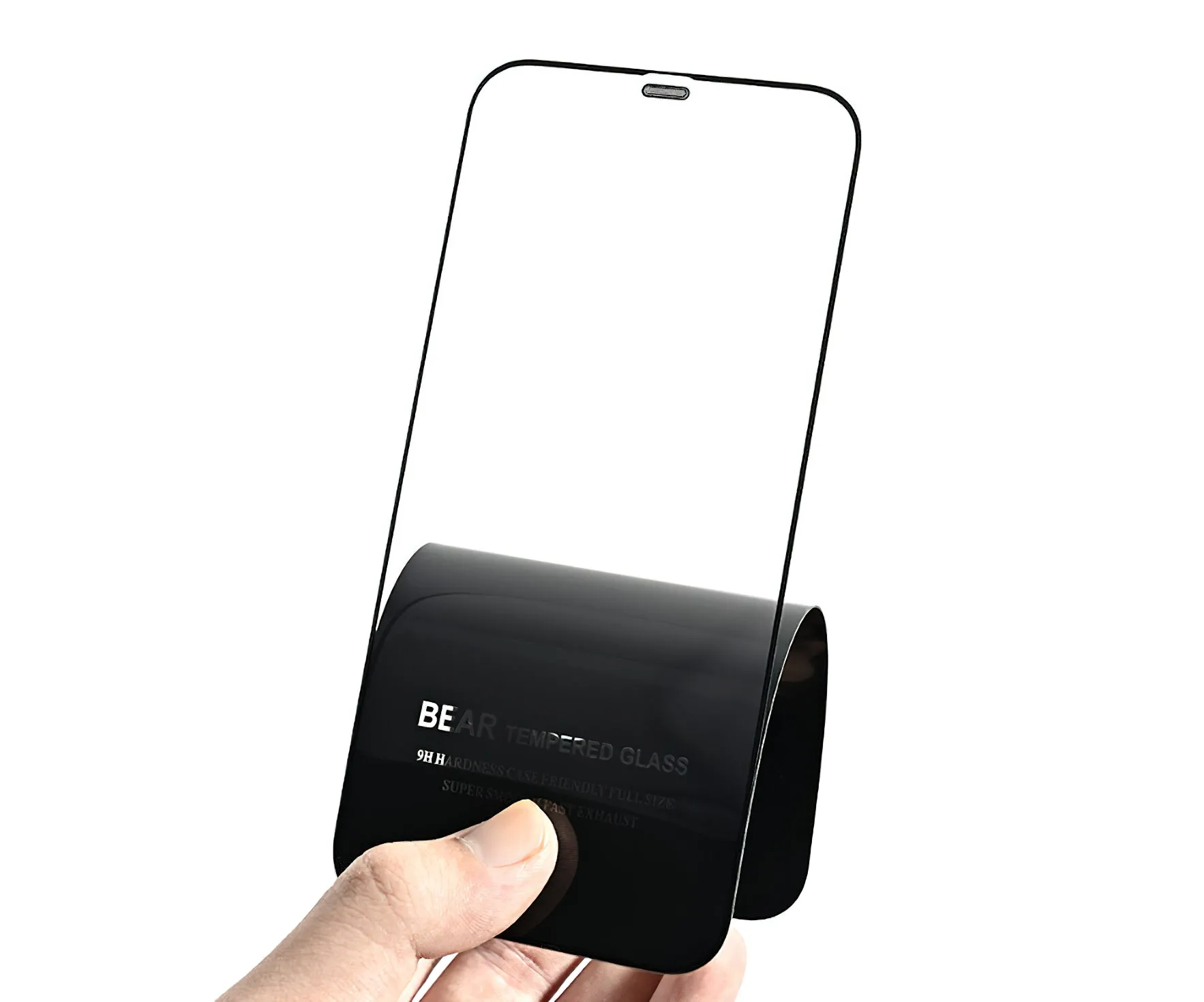 Pellicola protettiva per schermo Privacy Bear per Apple iPhone 17 Air, Vetro temperato, Full Glue - immagine 1