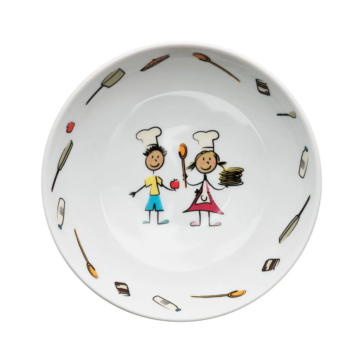 6x Stalgast Piatto fondo per bambini; 720 ml, 18 cm (Ø); multicolore; rotonda; 6 pz. / Pacco - immagine 1