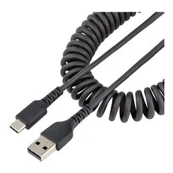 Cavo USB C 2.0 Spiralato Black 1m R2ACC 1M USB CABLE - immagine 1