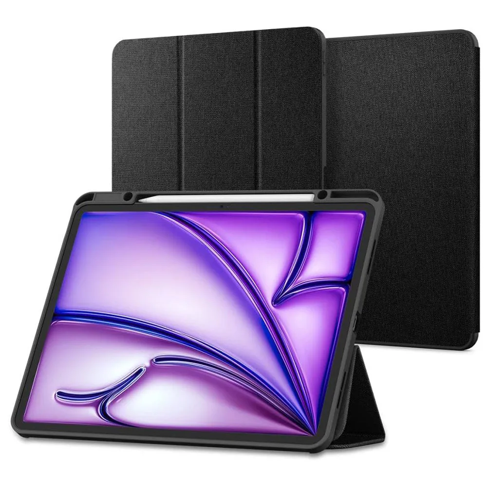 Custodia per Apple iPad Air 11 (2026) / iPad Air 11 (2025) / Air 11 (2024) / Air (2022) / Air (2020), Spigen, Urban Fit, Nera ACS07754 - immagine 1