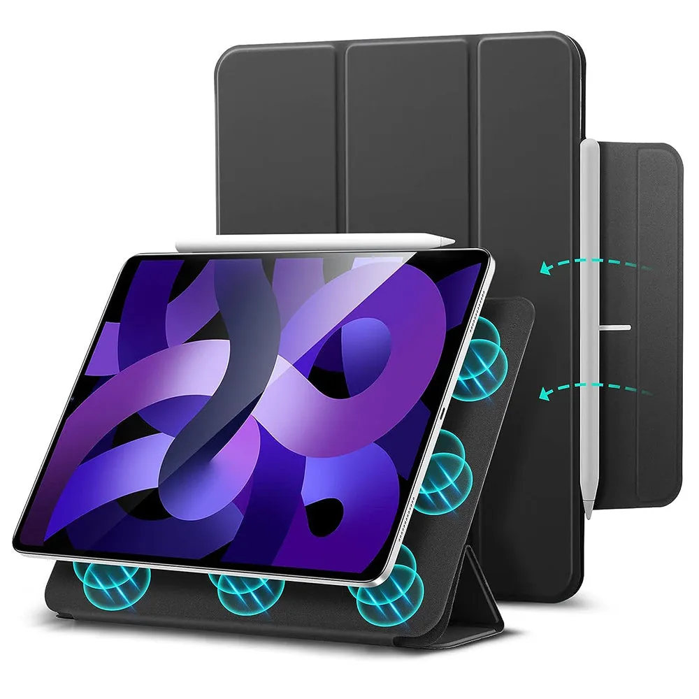 Custodia per Apple iPad Air 11 (2024) / Air (2022) / Air (2020) / Pro 11 (2018), ESR, Rebound, Nera - immagine 1