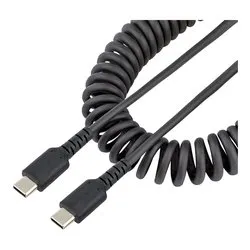 Cavo USB C 2.0 Spiralato Black 1m R2CCC 1M USB CABLE - immagine 1
