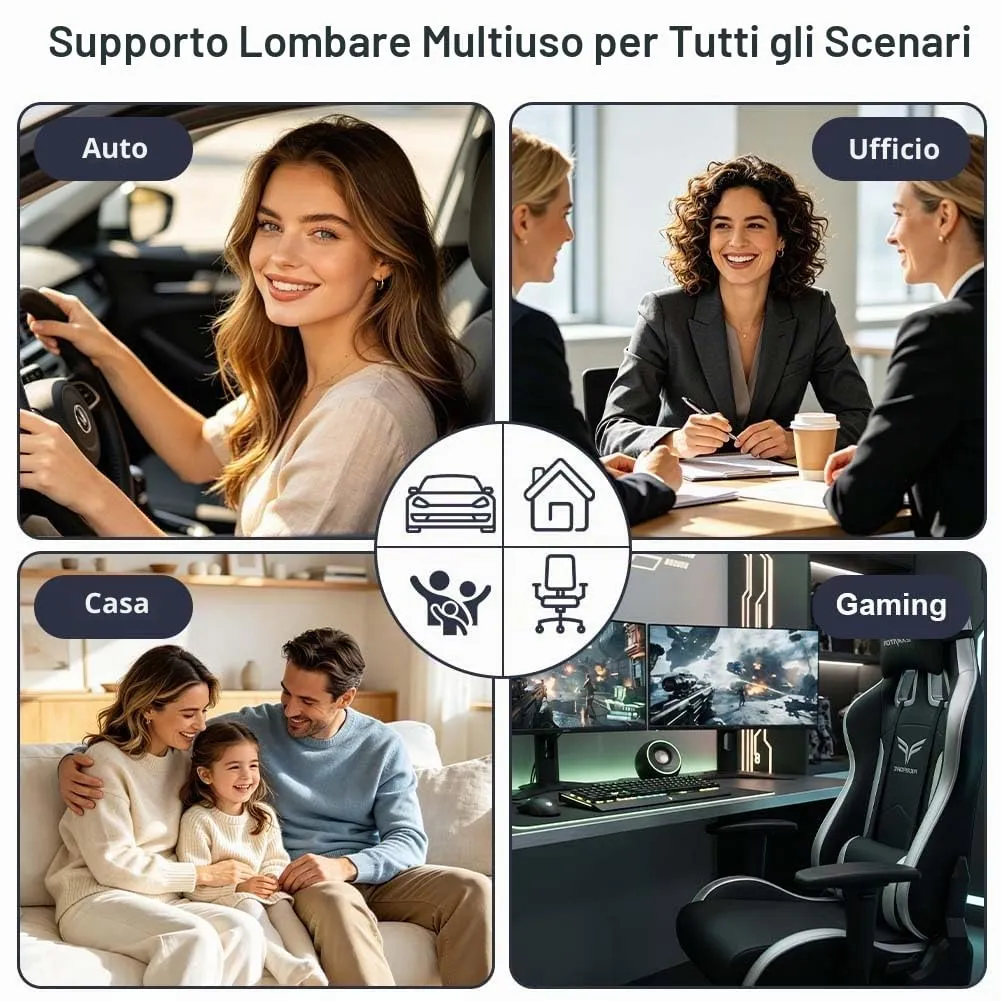 Alaoo 1pcs Cuscino per Collo per Auto, Supporto per Seggiolino, Schienale - immagine 7