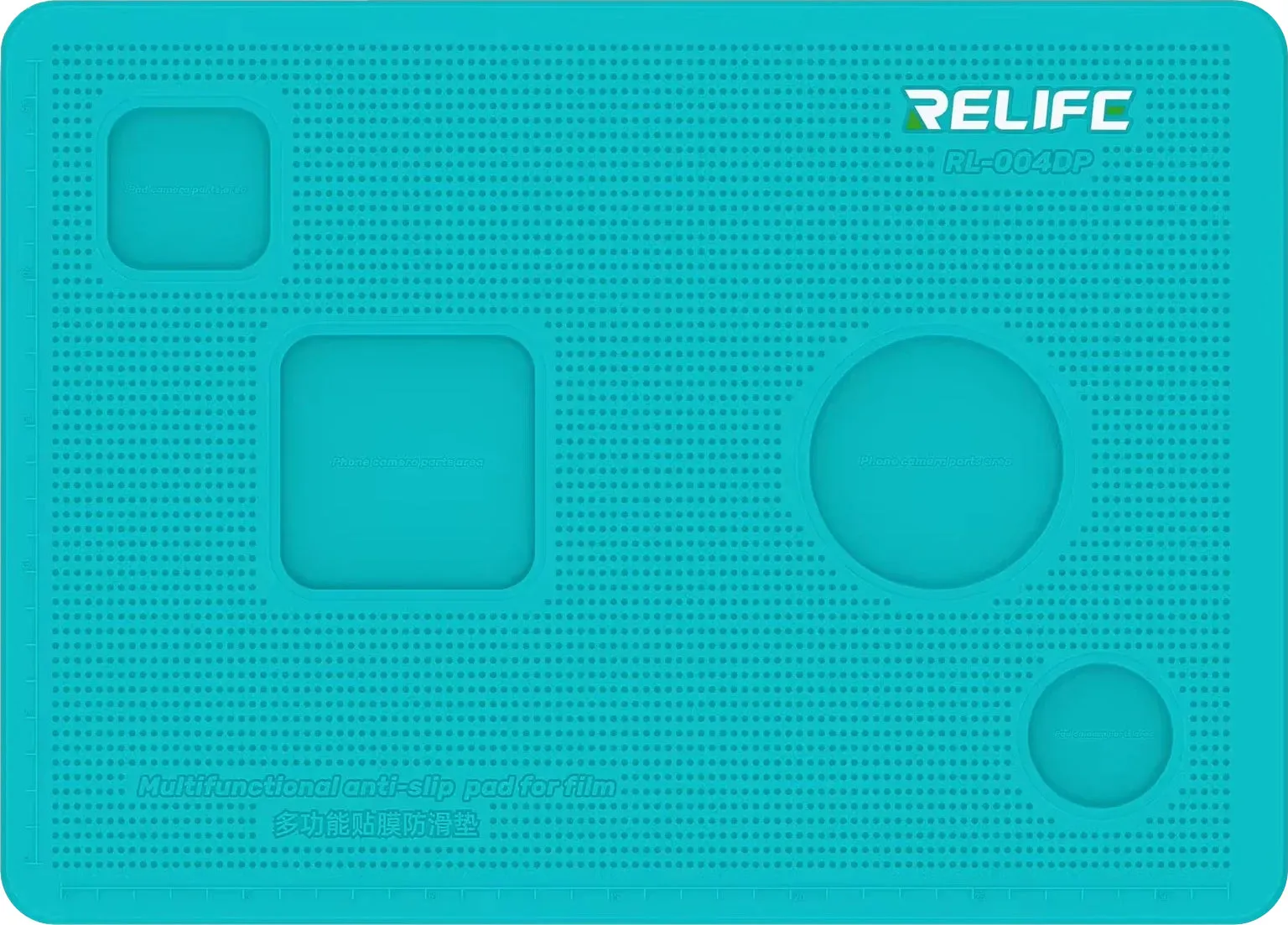 Tappetino Service Relife RL-004DP, 353mm x 254mm, Turchese - immagine 1