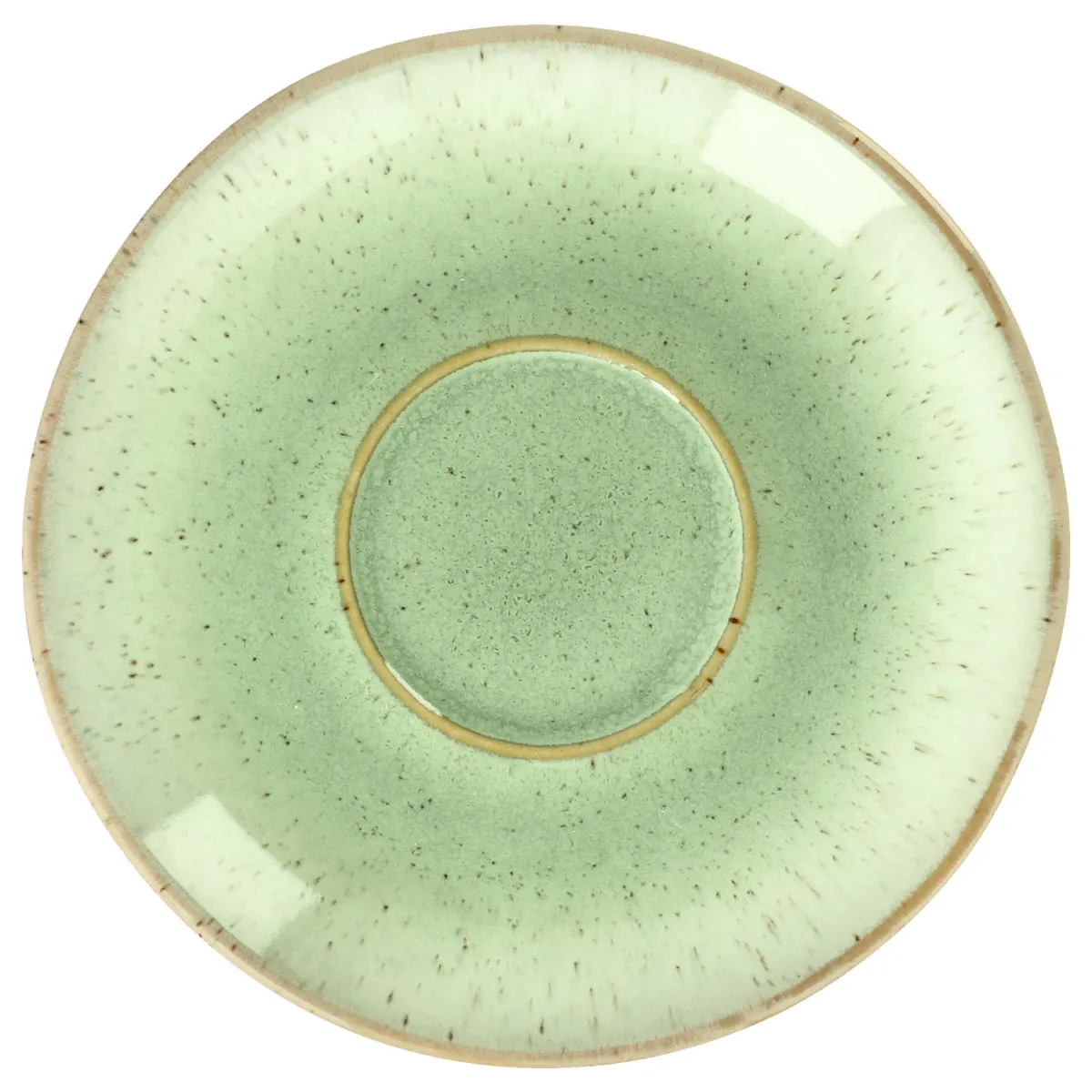 6x VEGA Piattino per tazza cappuccino Cascais; 13x1.8 cm (ØxH); verde chiaro; 6 pz. / Pacco - immagine 1