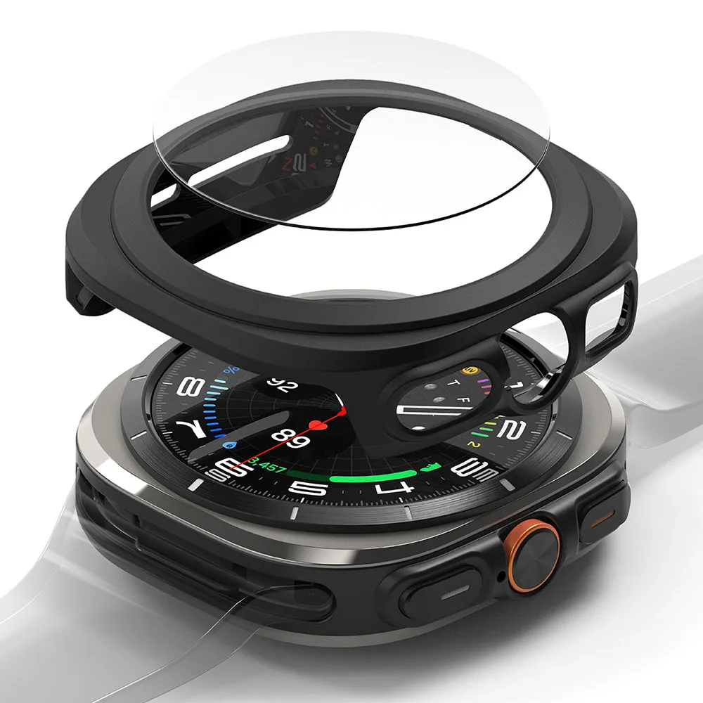 Custodia Ringke Slim per Samsung Galaxy Watch Ultra, Nera Opaca - immagine 1