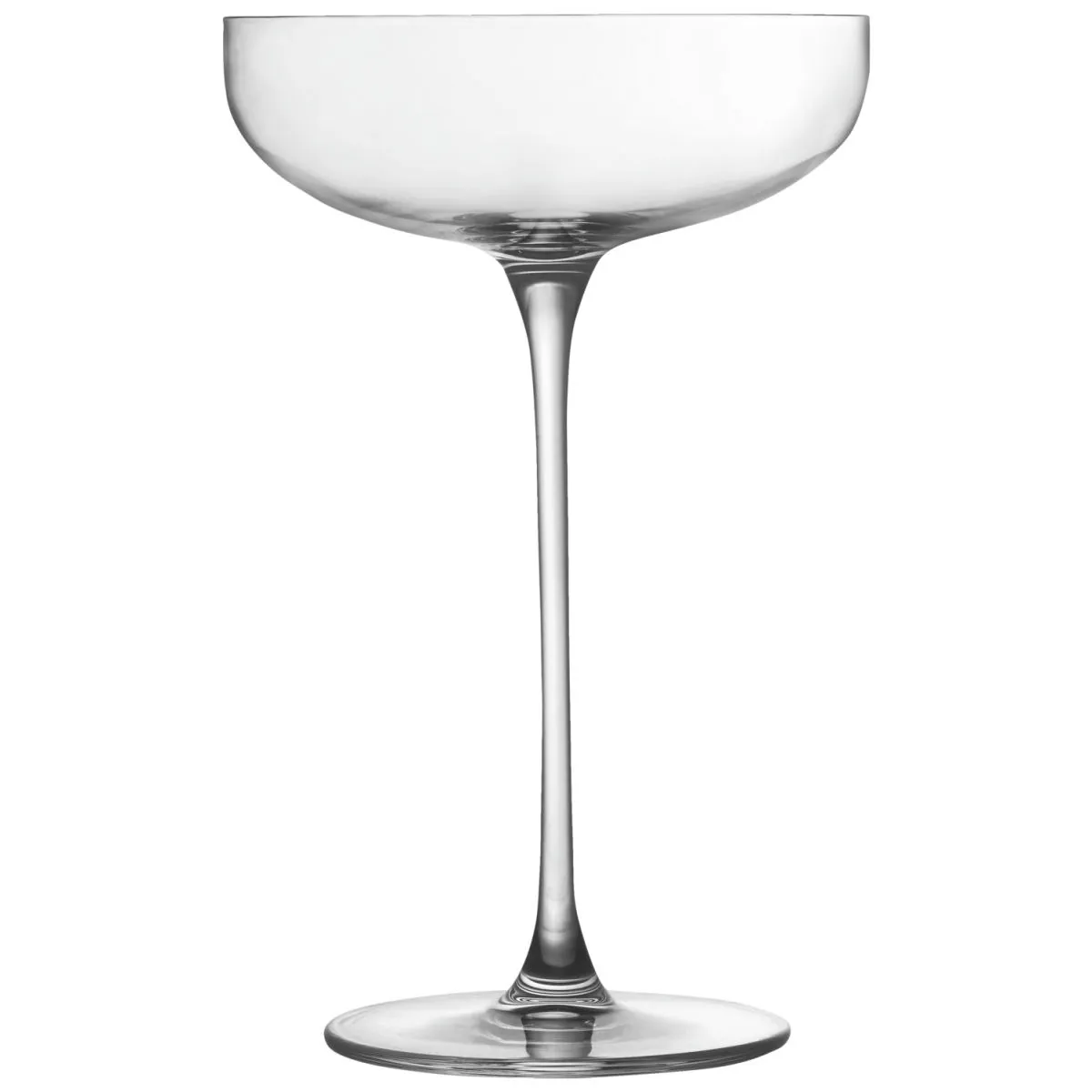6x NUDE Bicchiere coupe Savage; 220 ml, 11x17.4 cm (ØxH); trasparente; 6 pz. / Pacco - immagine 1