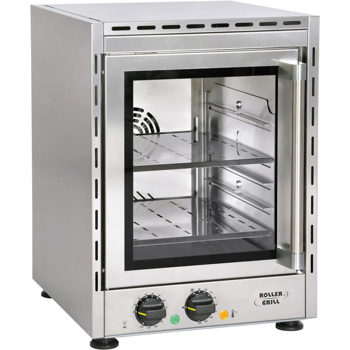 Roller Grill ROLLER GRILL Forno a convezione, cinque ripiani, dimensioni 370 x 535 x 495 mm (LxPxA); 37x53.5x49.5 cm (LxPxH); argento - immagine 1
