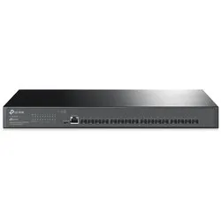 Switch di rete 16 porte OMADA Multi Fiber Managed L2+ JetStream Black TL SX3016F 10GE SFP+ - immagine 1