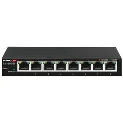 Switch di rete 8 porte SMB Web Smart Black GS 5008E Gigabit (1000Base-TX) - immagine 1