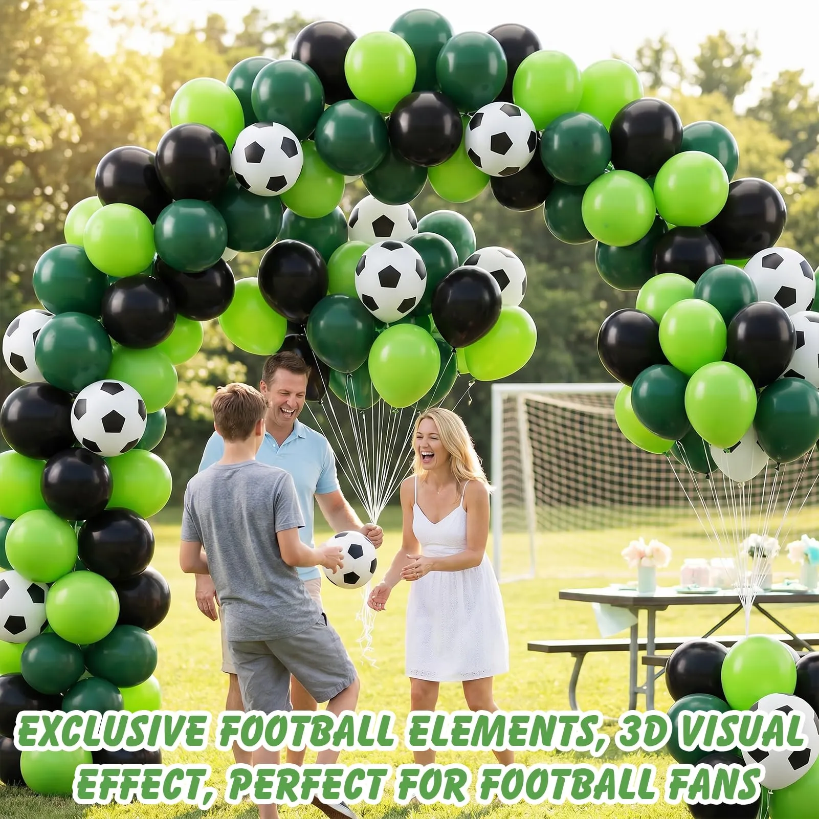 60 Pezzi Palloncino Calcio Compleanno - immagine 5