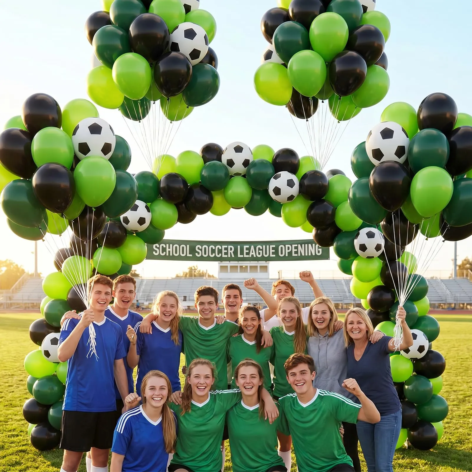 60 Pezzi Palloncino Calcio Compleanno - immagine 6