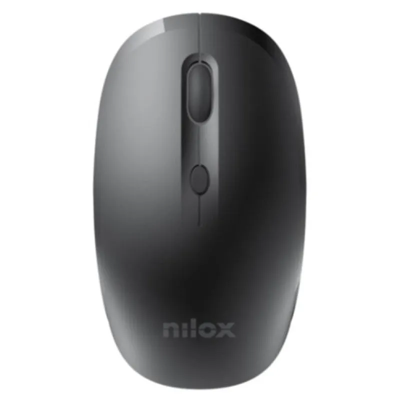 Nilox NXMOWI4002 Mouse wireless ricaricabile USB-C 3200DPI Nero - immagine 1