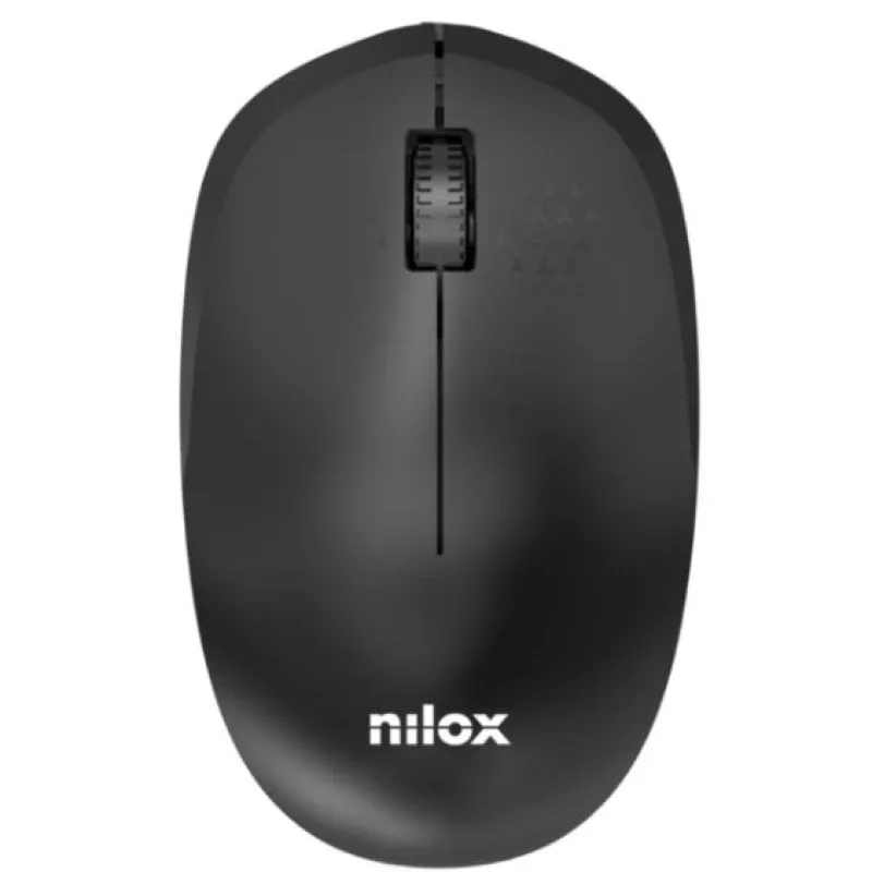 MOUSE SENZA FILI NERO - NILOX - immagine 1