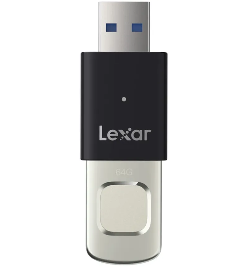 Memoria Esterna USB-A 3.2 Lexar JumpDrive Fingerprint F35 Pro, 64Gb - immagine 1