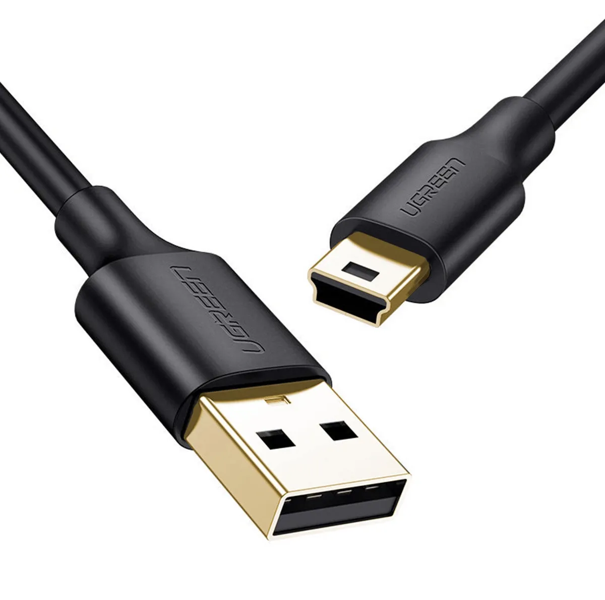 Cavo Dati e Ricarica USB-A - miniUSB UGREEN US132, 3m, Nero - immagine 1