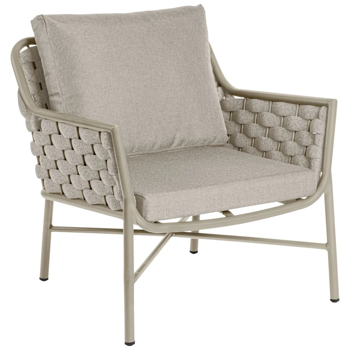 VEGA Poltrona da esterno Arto; 71x75x78 cm (LxPxH); beige - immagine 1