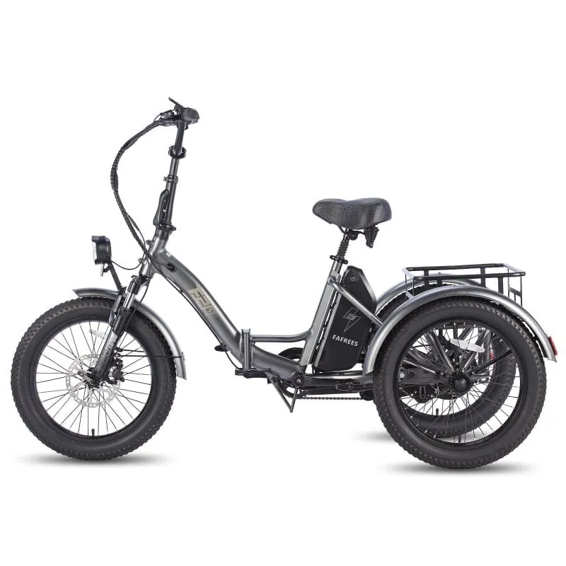 Fafrees F20 Mate Bicicletta Elettrica Motore 500w Batteria 48V/18.2Ah Autonomia 110km Grigio - immagine 1