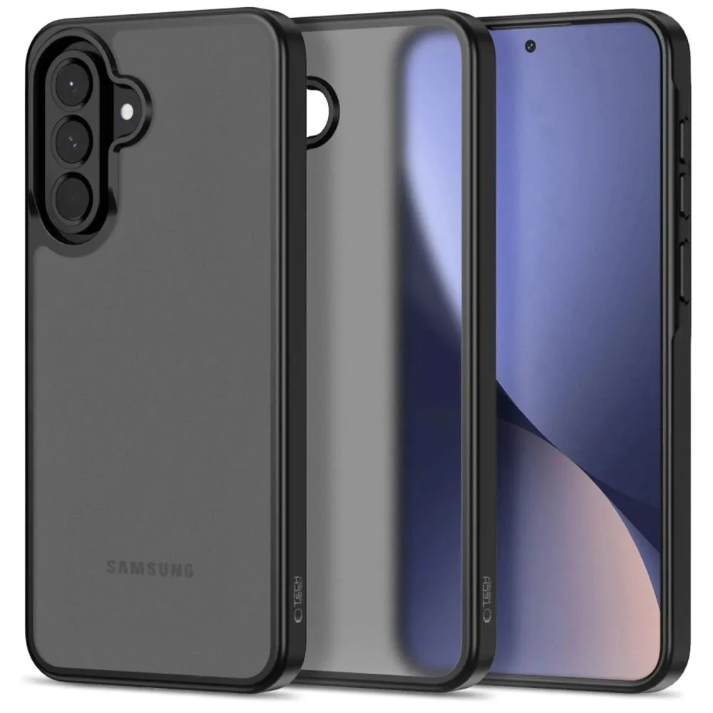 Custodia per Samsung Galaxy A57 5G, Tech-Protect, Magmat, Nero Opaco - immagine 1