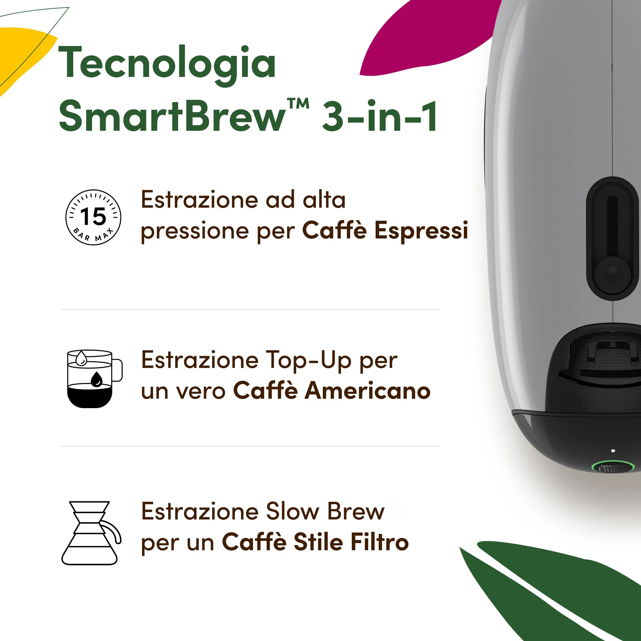 NESCAFÉ DOLCE GUSTO NEO Caffè, Macchina caffè, De'Longhi - immagine 4