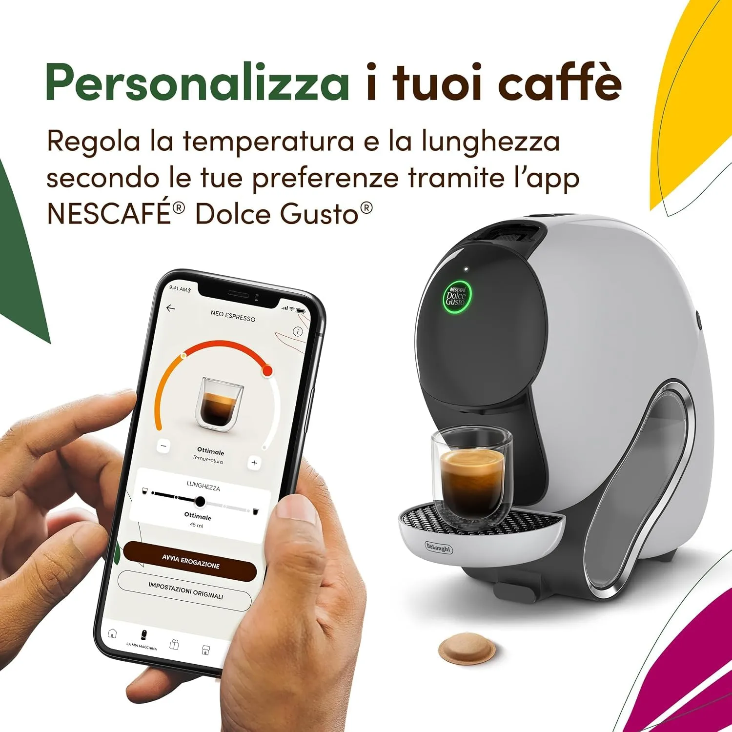 NESCAFÉ DOLCE GUSTO NEO Caffè, Macchina caffè, De'Longhi - immagine 7