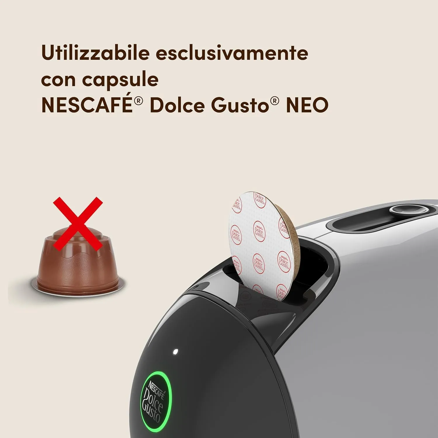 NESCAFÉ DOLCE GUSTO NEO Caffè, Macchina caffè, De'Longhi - immagine 8