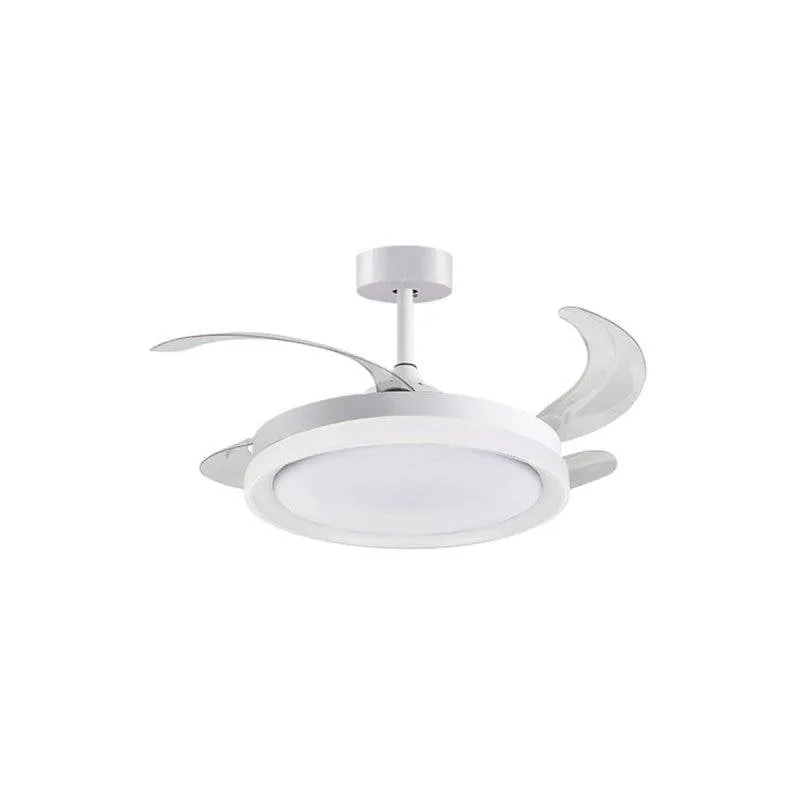 Ventilatore da soffitto Bel Air Home Kigali Mini LED 48W 91cm 4 pale retrattili - immagine 1