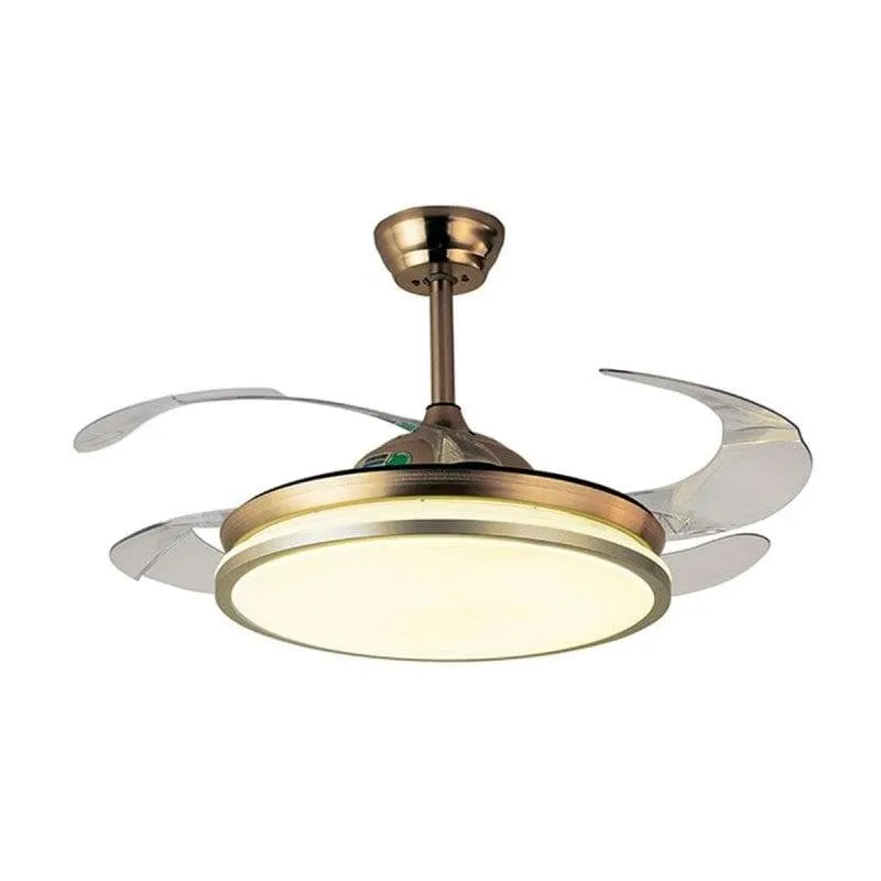 Ventilatore Bel Air Dune 72W 108cm LED Telecomando Bronzo - immagine 1