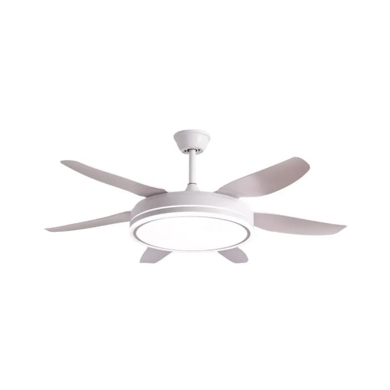 Bel Air Orion Ventilatore da soffitto con luce e telecomando 72W 132 cm 6 pale Bianco - immagine 1
