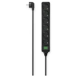 Presa filtrata 6 posti Con Interrutore Black 00223010 - immagine 1