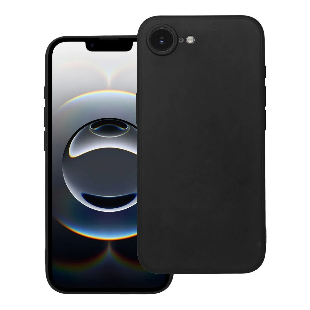 Custodia per Apple iPhone 17e / 16e, OEM, Morbida, Nera - immagine 1