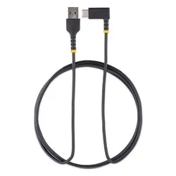Cavo USB C 2.0 Angolato Black 2m R2ACR 2M USB CABLE - immagine 1